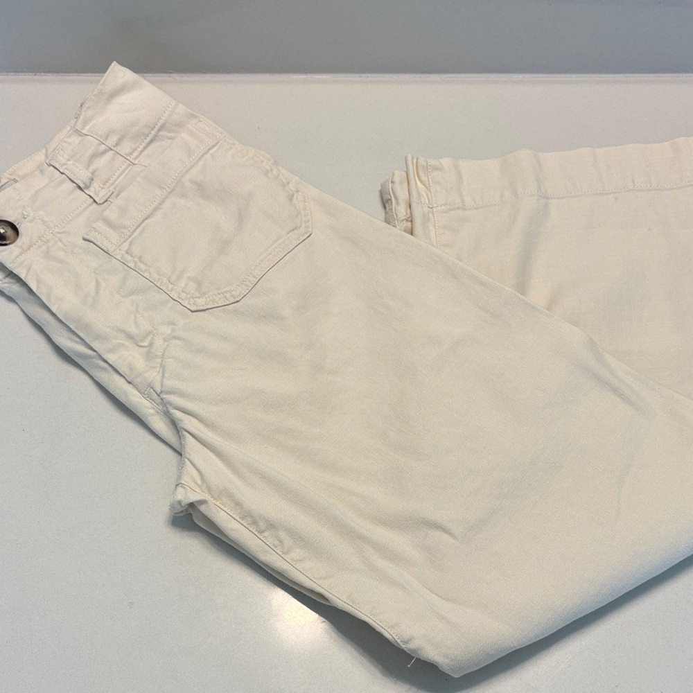 Anthropologie Maeve Linen Colette 25 Ivory